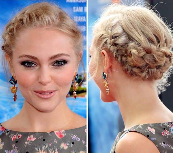 braided updo