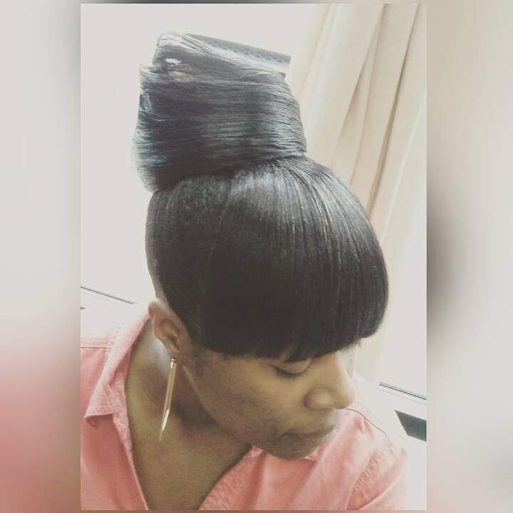 great summer hair updo