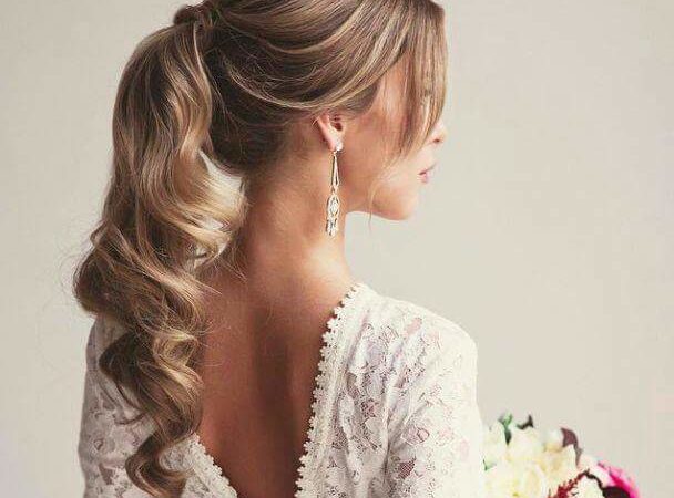 High-knot hair tying ideas with ponytail