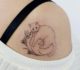Most adorable pussy cat tattoo idea