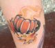 Perfectly designed tattoo idea for the lower leg area