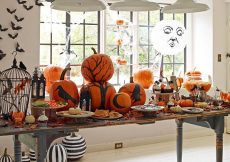Painstaking Halloween Party Dinner Table Decor